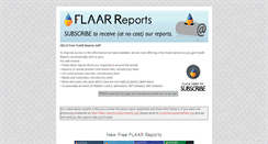 Desktop Screenshot of flaar-reports-subscriptions.org